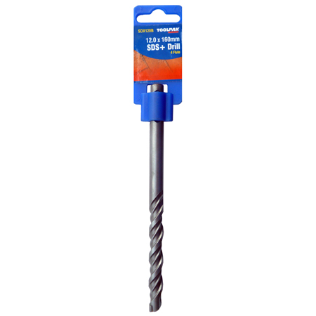 SDS Plus Masonry Drill Bit 12mm x 160mm Hammer Toolpak 